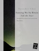 Itanong Mo sa Bituin SATB choral sheet music cover